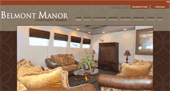 Desktop Screenshot of belmont-manor.com