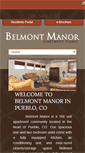 Mobile Screenshot of belmont-manor.com